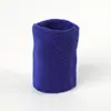 Pulseiras de Toalha Multicor do Fabricante, Faixas de Cabeça Esportivas, Conjuntos de Faixas de Cabelo, Proteção de Pulso de Algodão, Faixas Respiráveis Absorventes de Suor para Homens e Mulheres
