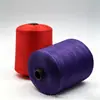 Fio de poliéster melt-blown de baixa elasticidade 150D/36F, fio de costura com forte desempenho de costura, fio de baixa elasticidade verde, 500g