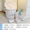 Set de Baño Muy Atractivo para Dormitorio de Estudiantes Cubo de Baño y Lavabo Estudiantes de Secundaria y Universidad Suministros de Baño para el Regreso a Clases Venta al por Mayor