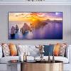 Juchuang Moderno Simples Alta Definição Decoração de Parede para Casa Pintura Única Paisagem Natural Pôr do Sol Arte Pintura Pendurada Pintura a Óleo