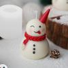 Molde para Vela Aromática de Muñeco de Nieve Lindo Estilo Coreano Ins Calabaza Navideña Molde para Árbol de Navidad DIY