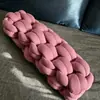 Cojín decorativo anudado retorcido de Amazon, cojín de dormitorio estilo ins, decoración para cama de sala de estar en casa, almohada para sofá al por mayor