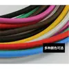 DIY Retro Colorido Blanco Negro Rojo Verde Azul Cable Trenzado/Cable Redondo Lámpara Colgante Cable de Alimentación de Doble Núcleo de Tela Accesorios de Iluminación