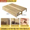 Cama sofá de madera maciza cama extraíble cama plegable multifuncional cama tatami cama sofá cama de uso dual integrado cama retráctil otro