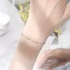 Pulsera Corazón de Océano para Mujer Lujo Ligero Diseño de Nicho Pulsera de Gama Alta Simple Elegante Joyería para Novia