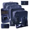 2025 Novas Sacolas Organizadoras Populares para Cosméticos, Mudança, Viagem, Conjunto de Sete Peças para Roupas, Colchas, Roupa Íntima, Desktop Atacado