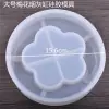 Cenicero Espejo de Cristal Epoxi Grande Molde de Silicona Contenedor de Adorno de Resina Superficie Lisa No Requiere Pulido Venta al por Mayor desde el Fabricante