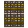 Bolsa de Armazenamento para Celular de Sala de Aula Bolsa Suspensa para Celular de Aluno Bolsa de Tecido para Armazenamento de Celular de Sala de Aula Bolsa de Parede para Celular de Sala de Aula