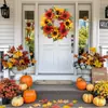 Suministro Especial Transfronterizo de Decoración de Calabaza Simulada Guirnalda de Calabaza Girasol Colorido de Acción de Gracias Decoración Festiva