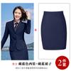 Traje Profesional para Hombre y Mujer Traje de Sarga Traje de Doble Botonadura Banco Empresa Negocios Otoño e Invierno Vestido Ropa de Trabajo