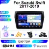 Adecuado para Suzuki 17-19 Swift Navegación de Coche Carplay Android Pantalla Grande Navegación Pantalla de Control Central Máquina Todo en Uno