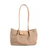 Bolso grande de mujer, moderno y sencillo, bolso de mano de alta gama, casual y versátil, bolsa de mano de retazos elegante y a la moda