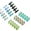 Anillos de 4 Agujeros para Carpeta Anillo de Hebilla de Plástico Anillo Clip de Carpeta Anillo Espiral Núcleo Desmontable Transparente Colorido Accesorios de Carpeta Anillo