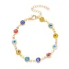 Pulseira Turca Olho do Mal Venda Quente Transfronteiriça Ajustável Retrô Colorida Pulseira Olho de Óleo