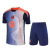 2526 Real Madrid Manga Corta Miami Uniforme de Entrenamiento Adulto Manga Corta Uniforme de Fútbol Transpirable Nápoles Traje de Manga Corta
