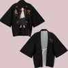 Mercadorias do Anime Demon Slayer: Jaqueta Kimono Haori, Conjunto Kamado Tanjirou, Capa Bidimensional, Pijama, Estilo Europeu e Americano