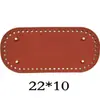 Bolsa material de tecelagem artesanal kit acessórios placa de base base acessórios de bolsa DIY fundo de bolsa redonda crochê acessórios de metal