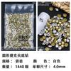 Todo el paquete de 1440 Diamantes Checos fondo puntiagudo diamantes austriacos joyería para uñas diamante cristal vidrio uña Súper Flash pila diamante venta al por mayor
