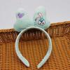 Diadema con lazo de estrella y lazo de moda, anillo para lavar el cabello, estilo coreano, linda banda para el cabello con dibujos animados para niña