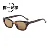 Gafas de Sol Irregulares Ojo de Gato Transfronterizas Estilo Nuevo Gafas de Sol Retro con Bisagras Gafas para Mujer Gafas con Acabado de Alta Gama