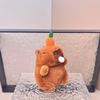 Red de internet Kapibala Capibara Rey Muñeco Juguete de Peluche Muñeco Regalo de Cumpleaños Divertido Llavero de Muñeco Venta al por Mayor