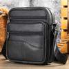 Cross-border bolsa de ombro de couro genuíno bolsa masculina vertical bolsa masculina negócios casual coreano genuíno couro mensageiro bolsa masculina