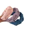 Faixa de Cabelo Plissada de Pelúcia Outono e Inverno para Mulheres 2025 Novo Grampo de Cabelo para Mulheres Coque Larga Versátil Faixa de Cabelo para Passeio Acessório de Cabeça para Mulheres