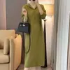 Vestido con Capucha de Estilo Francés a la Moda para Mujer, Nuevo Vestido Básico Casual Holgado Perezoso para Primavera y Otoño, Talla Petite