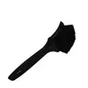 Cepillo de Limpieza para Belleza de Automóviles, Cepillo para Neumáticos, Anillo Multifuncional para Rin de Rueda, Alfombrilla para Pies, Cepillo de Cerdas Duras Fuerte para Limpieza con Mango Largo
