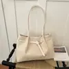 Bolsa tote com padrão trançado, grande capacidade, bolsa de mão casual, versátil para o dia a dia, design moderno e simples, bolsa de ombro novo estilo
