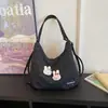 Bolsa Tote de Design Exclusivo Bolsa Tote com Estampa de Coração Nova Moda Bolsa Transversal Bolsa de Ombro de Grande Capacidade Mochila