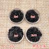 Atacado 2-12mm contas tubulares longas pretas domésticas DIY feito à mão borla bordada com miçangas miçangas soltas acessórios para grampo de cabelo