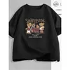 Camiseta feminina branca de manga curta, nova roupa feminina de corte solto, top moderno chique de verão, camiseta feminina de nicho com gola redonda