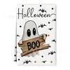 Paño de cocina bestseller transfronterizo para Halloween con estampado de calabaza y fantasma, paño de cocina con ambiente festivo de Halloween, toalla de mano