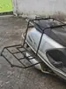Portaequipajes Trasero para Motocicleta, Pedal para Llevar Comida, Portaequipajes para Vehículos Eléctricos, Portaequipajes Universal, Bastidor Plegable Telescópico en Ambos Lados