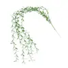 Ratán de Planta Simulada, Colgantes de Pared de Planta Verde, Decoración de Orquídea Araña Interior para Sala de Estar, Colgante de Pared, Hojas de Sauce Colgantes de Dragón de Río