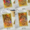 Oro Puro 999 Ocho Santos Patronos Pegatina de Oro para Teléfono Buda Santo Patrón Protector Colorido Thangka Zodiaco Buda Tarjeta de Oro