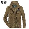 Chaqueta de algodón casual de negocios para hombre primavera y otoño 2021 chaqueta de pana multibolsillos para hombre top 2603