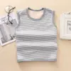 Chalecos Cálidos para Niños y Niñas, Forrados de Felpa y Engrosados, Chalecos de Abrigo de Dibujos Animados para Bebés y Niños, Prendas Superiores de Otoño e Invierno
