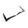 Adequado para 25 Faixas Decorativas de Faca de Ar Dianteira Bmw X3, Molduras Decorativas de Lanterna de Nevoeiro Traseira, Acessórios de Modificação Externa Guerreiro Preto