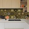 Pegatinas de Pared Autoadhesivas de Hoja Dura Engrosada Transfronterizas para el Hogar Cocina Impermeables y a Prueba de Aceite Decoración de Pared de Sala de Estar Pegatinas de Azulejos de Cristal