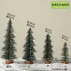 Árvore de Natal pequena enfeites de mesa decorações de árvore uma variedade de mini árvores pequenas árvore pagode decoração de árvore pinheiro agulha mini Árvore de Natal