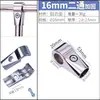 Conector de tubo redondo de acero inoxidable 16253238 mm de dos vías, tres vías, cuatro vías, junta rápida de aleación de aluminio, sujetador de fijación