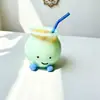 Taza de Vidrio Zibo Arreglo Floral Jarrón de Vidrio Portalápices Taza de Agua Decoración Hecho a Mano Sala de Estar Hidropónico Regalo Presente