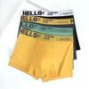Hola Ropa Interior para Hombre Talla Grande Calzoncillos tipo bóxer Cómodos Transpirables Cintura Media Ropa Interior para Hombre Grado 7A Antibacteriano Deportes Niños Lindos