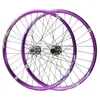 Juego de ruedas de bicicleta EJE DE BARRIL BOOST 110 148 rueda 26 27.5 29-pulgadas HG XD MS aro ancho morado