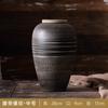 Jarrón de Cerámica Estilo Chino Nuevo de Jingdezhen con Patrones Grabados a Mano, Jarra de Cerámica Gruesa, Florero Creativo para Sala de Estar de Casa de Huéspedes y Hotel, Envío Gratis