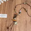 Collar de Estilo Étnico para Mujer, Gargantilla de Estilo Bohemio Vacacional, Cadena para Suéter de Alta Gama Vintage Nueva 2025