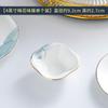 Cuencos, Platos, Cucharas y Vajilla DIY Lujo Accesible Vajilla y Platos de Porcelana de Hueso Combinación para el Hogar Cuencos de Arroz, Cuencos de Sopa, Cuencos para Fideos y Platos con Borde Dorado