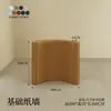 Biombo de papel moderno minimalista para sala de estar, oficina, salón de belleza, pared de fondo plegable móvil para sala de transmisión en vivo